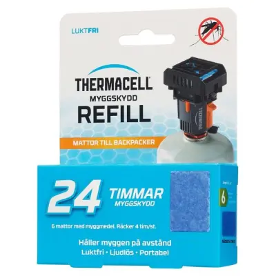 Thermacell Refill 24h Backpacker - enbart mattor