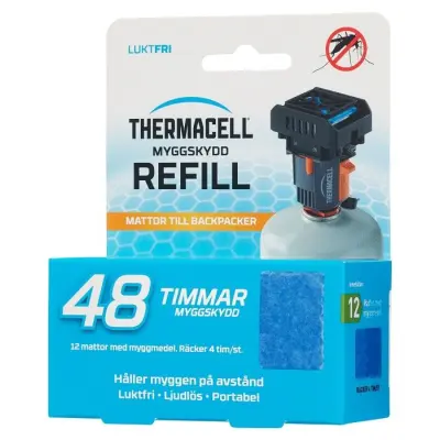 Thermacell Refill 48h Backpacker - enbart mattor