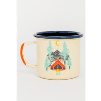 United By Blue Tent Dreams 12Oz Enamel Steel Mug