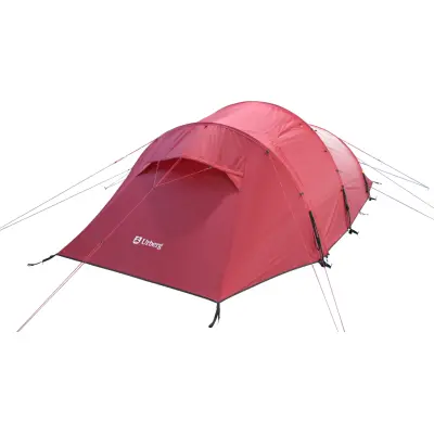 Urberg 3-Person Trekking Tunnel Tent 2,0 Rio Red