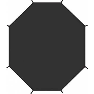 Fjällräven View 2 footprint Black