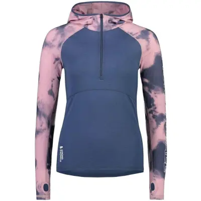 Mons Royale Women's Bella Tech Hood Tie Dye