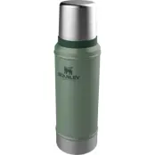 Stanley Classic Bottle 0.75L Hammertone Green