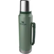 Stanley Classic Bottle 1.0L Hammertone Green