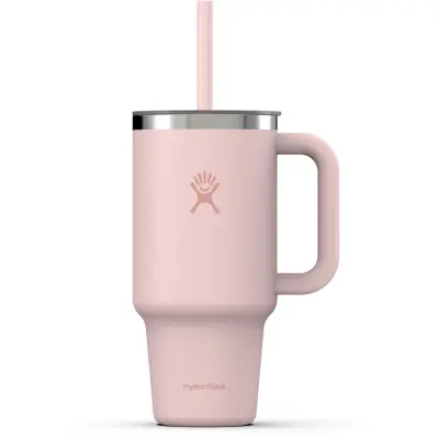 Hydro Flask 32oz Travel Tumbler Clear Lid