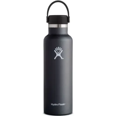 HydroFlask Insulated Standard Mouth Flex 621 ml Black