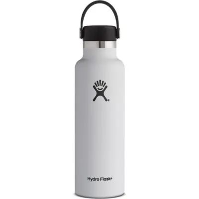 HydroFlask Insulated Standard Mouth Flex 621 ml White