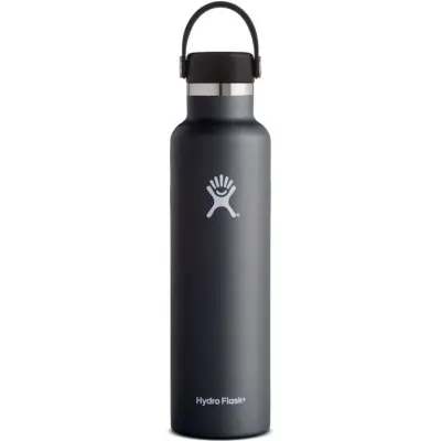 HydroFlask Insulated Standard Mouth Flex 710 ml Black