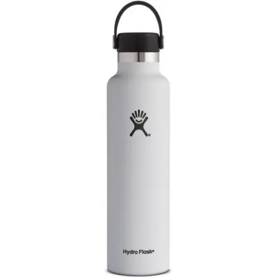 HydroFlask Insulated Standard Mouth Flex 710 ml White