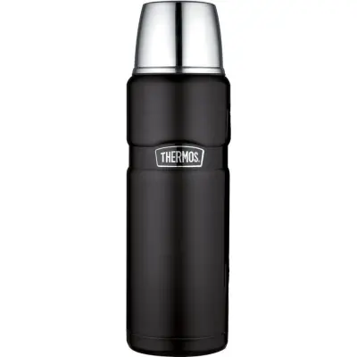 Thermos King Flask 1.2L Matte Black