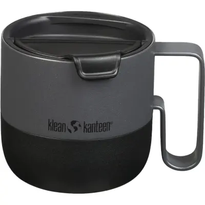 Klean Kanteen Rise Mug 414 ml (Flip Lid) Asphalt