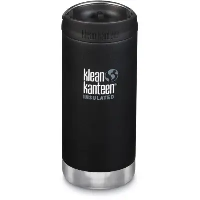 Klean Kanteen TKWide 355ml with Wide Café Cap Shale Black
