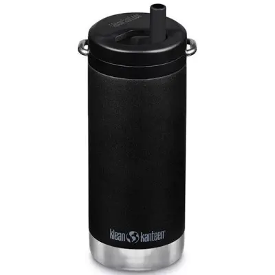 Klean Kanteen TKWide 355ml with Wide Twist Cap Black