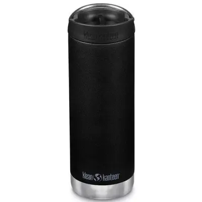 Klean Kanteen TKWide 473 ml with Wide Café Cap Black