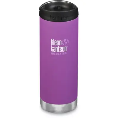 Klean Kanteen TKWide 473ml with Wide Café Cap Berry Bright