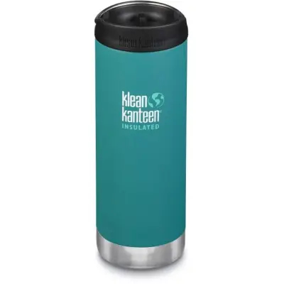 Klean Kanteen TKWide 473ml with Wide Café Cap Emerald Bay