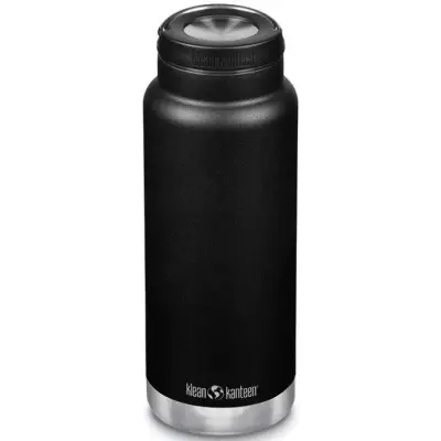 Klean Kanteen TKWide 946 ml with Wide Loop Cap Black