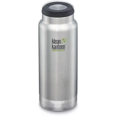 Klean Kanteen TKWide 946ml with Wide Loop Cap Brushed Stainless Steel