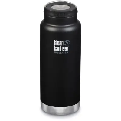 Klean Kanteen TKWide 946ml with Wide Loop Cap Shale Black