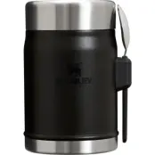 Stanley Legendary Classic Food Jar + Spork 0,4 L Black 2.0