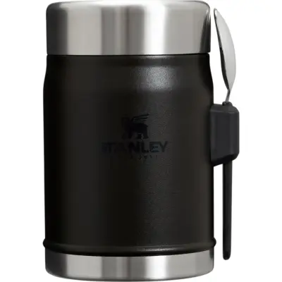 Stanley Legendary Classic Food Jar + Spork 0,4 L Black 2.0