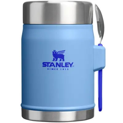 Stanley The Legendary Classic Food Jar + Spork 0.41 L / 14 Oz Blue Sky