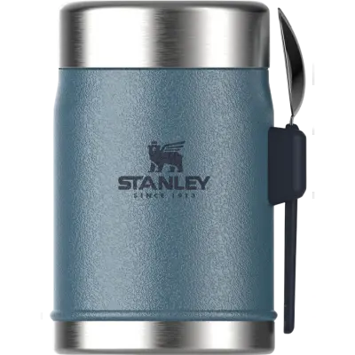 Stanley The Legendary Food Jar + Spor 0,4 L Hammertone Lake