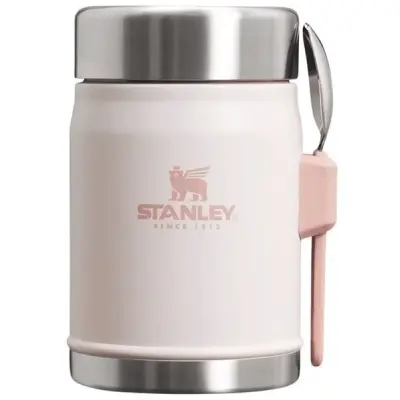 Stanley The Legendary Food Jar + Spork 0,4L Rose Quartz