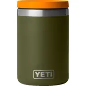 Yeti Rambler 16 Oz Food Jar Olive/King Crab Orange