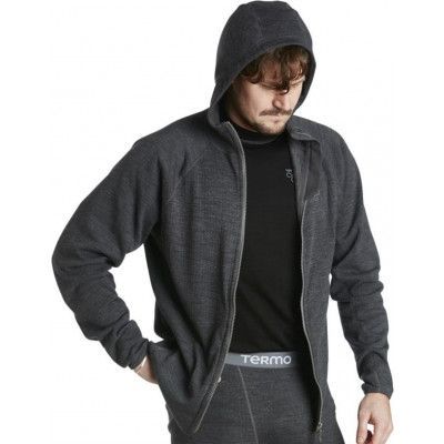 Termo Men's Full-Zip Hoodie Grey Melange