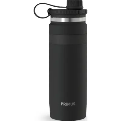 Primus Mika Wide Insulated Bottle 0.75 L Drink Cap Cliffside Ash