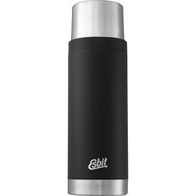 Esbit SCULPTOR Stainless Steel Vacuum Flask 1000 ml Black
