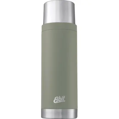 Esbit SCULPTOR Stainless Steel Vacuum Flask 1000 ml Stone Grey