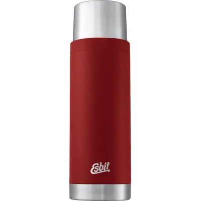 Esbit SCULPTOR Stainless Steel Vacuum Flask 1000 ml Burgundy