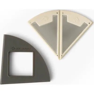 Sea To Summit Frontier Ul Collapsible Pour Over Bone White