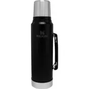 Stanley The Legendary Classic Bottle 1L Matte Black Matte Black
