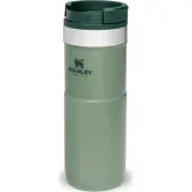 The Neverleak Travel Mug 0.47 L Hammertone Green