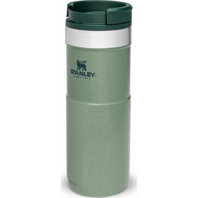 The Neverleak Travel Mug 0.47 L Hammertone Green