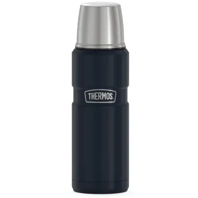 Thermos King Flask 0.5L Matt Navyblå