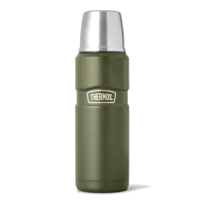 Thermos King Flask 0.5L Mossgrön