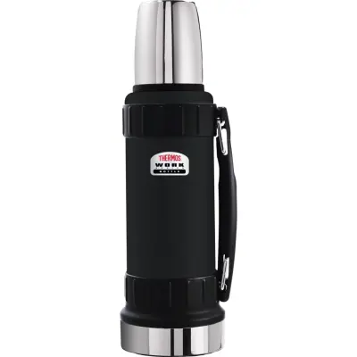Thermos Work Flask 1,2 L Matte Black