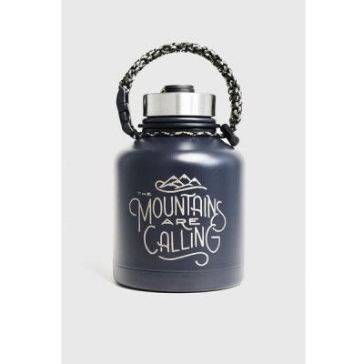 United by Blue Mountains Are Calling 32Oz Stainless Steel Growler