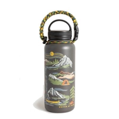 United By Blue Riverbend 32Oz Stainless Steel Bottle