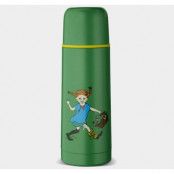 Vacuum Bottle Pippi, Green, 0.35,  Termos Och Flaskor