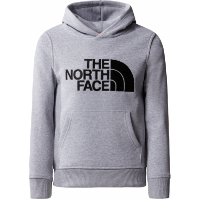 The North Face Boys' Drew Peak Pullover Hoodie TNF Light Grey Heather