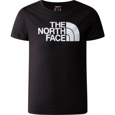The North Face Boys' Short Sleeve Easy Tee Tnf Black/Tnf White