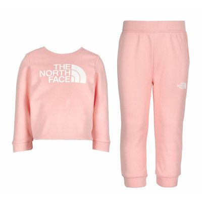 Infant Surg Crew Set, Impatiens Pink, 12m,  Träningskläder