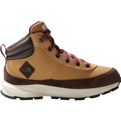 The North Face Kids' Back-to-Berkeley IV Hiking Boots Almond Butter/Demitasse Brown