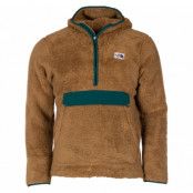 M Campshire Pullover Hoodie, British Khaki/Night Green, L,  The North Face