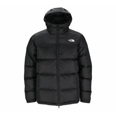 M Diablo Dwn Hood, Tnf Blk/Tnf Blk, L,  The North Face